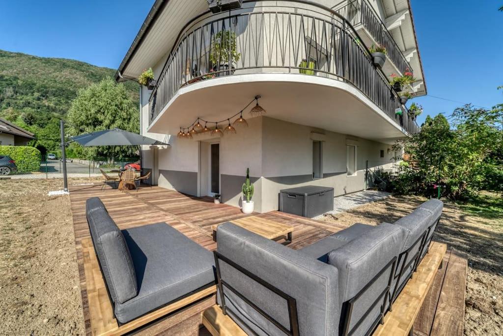 Appartement Chaleureux A Sévrier Extérieur photo